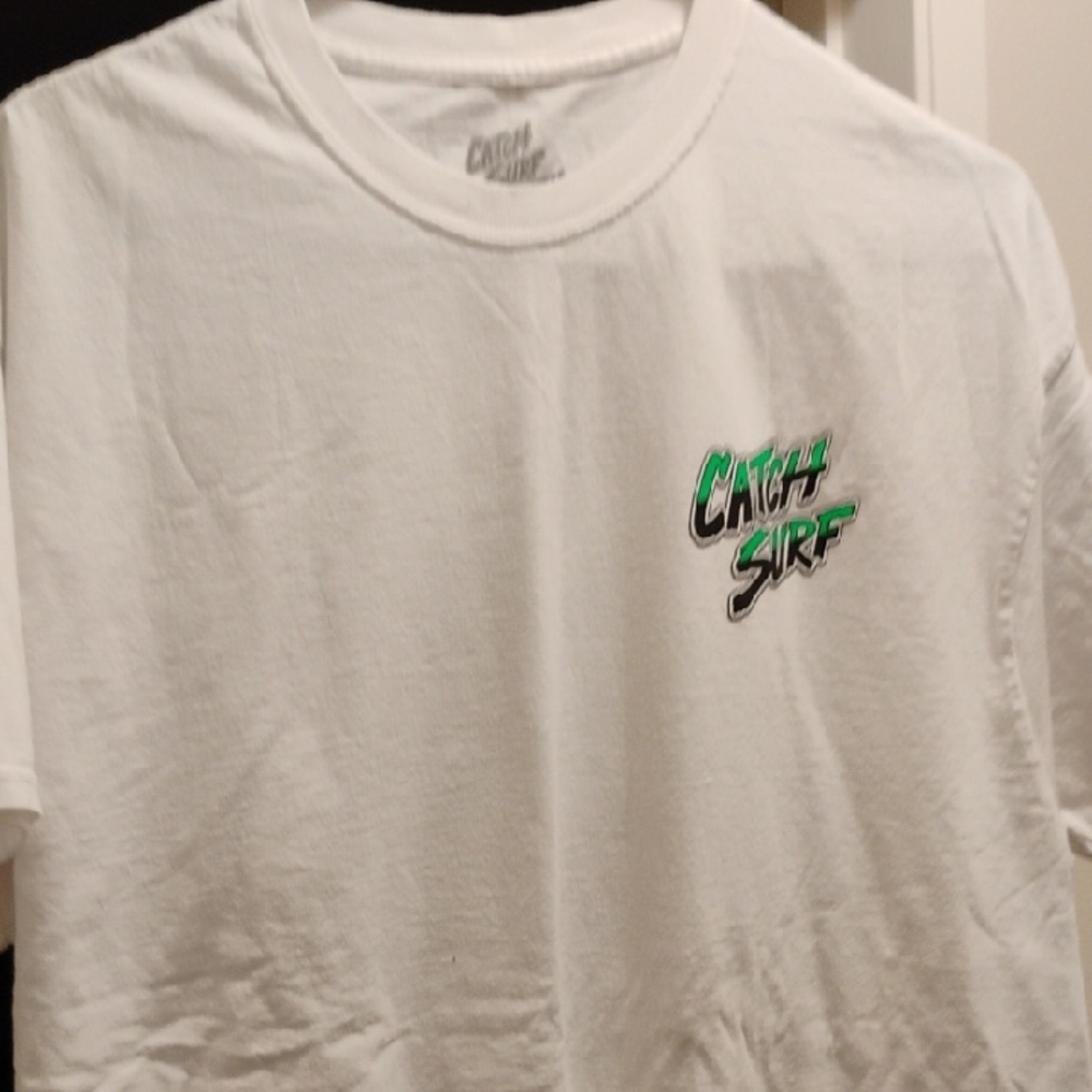 White T-Shirt catch surf Shop